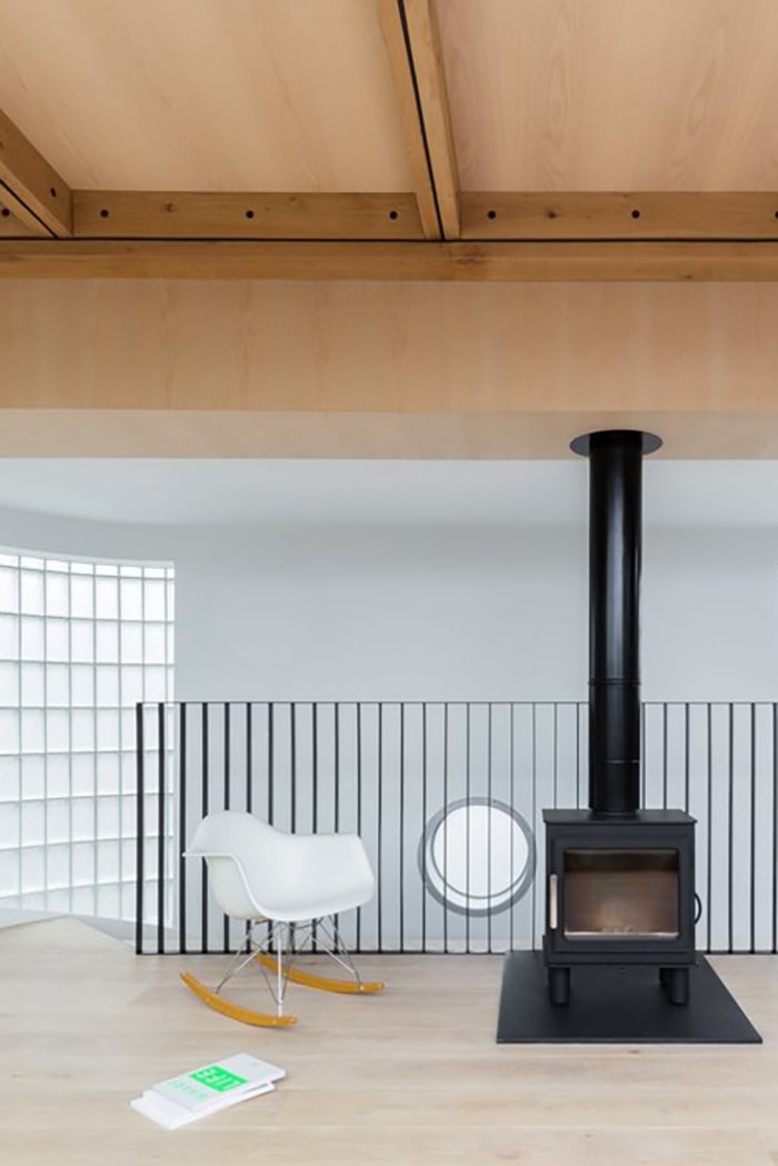 London Union Wharf House Nicholas Szczepania Architecture Interior Inspiration Design Roof Terrace Local Architects