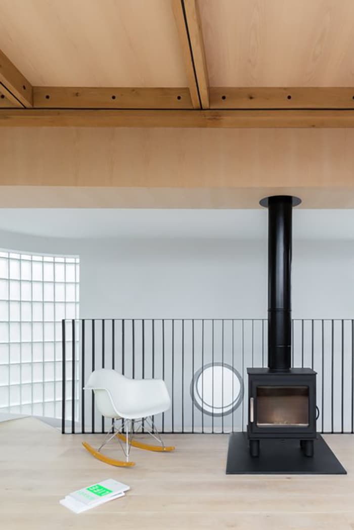 London Union Wharf House Nicholas Szczepania Architecture Interior Inspiration Design Roof Terrace Local Architects