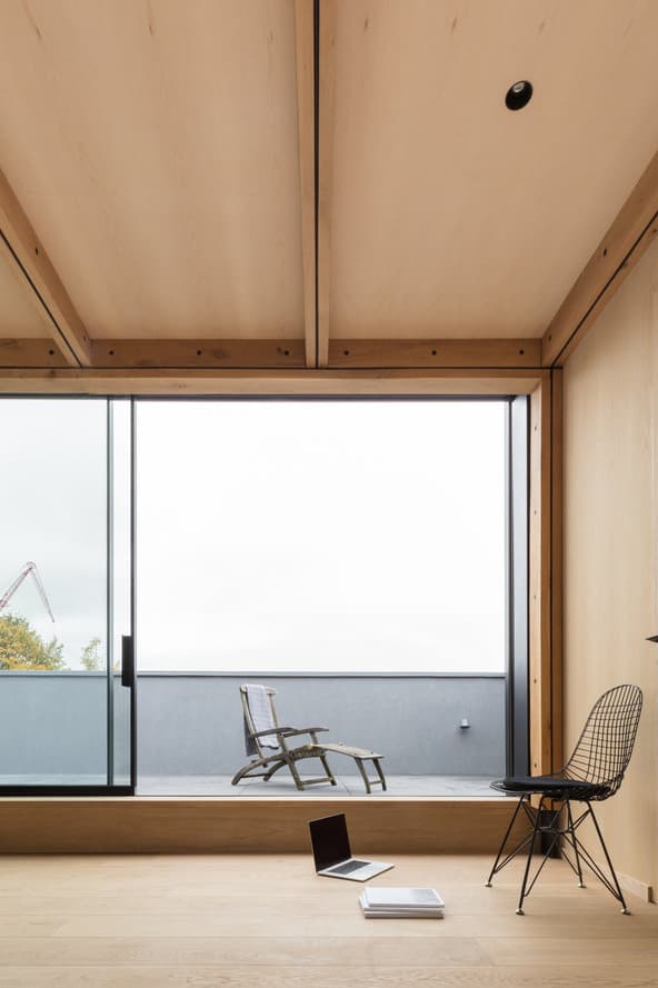 London Union Wharf House Nicholas Szczepania Architecture Interior Inspiration Design Roof Terrace Local Architects