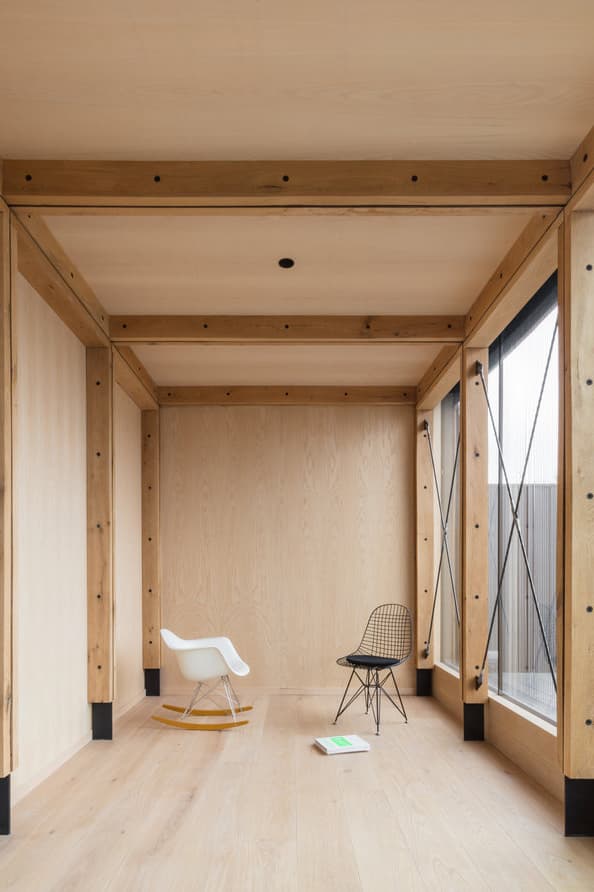 London Union Wharf House Nicholas Szczepania Architecture Interior Inspiration Design Roof Terrace Local Architects
