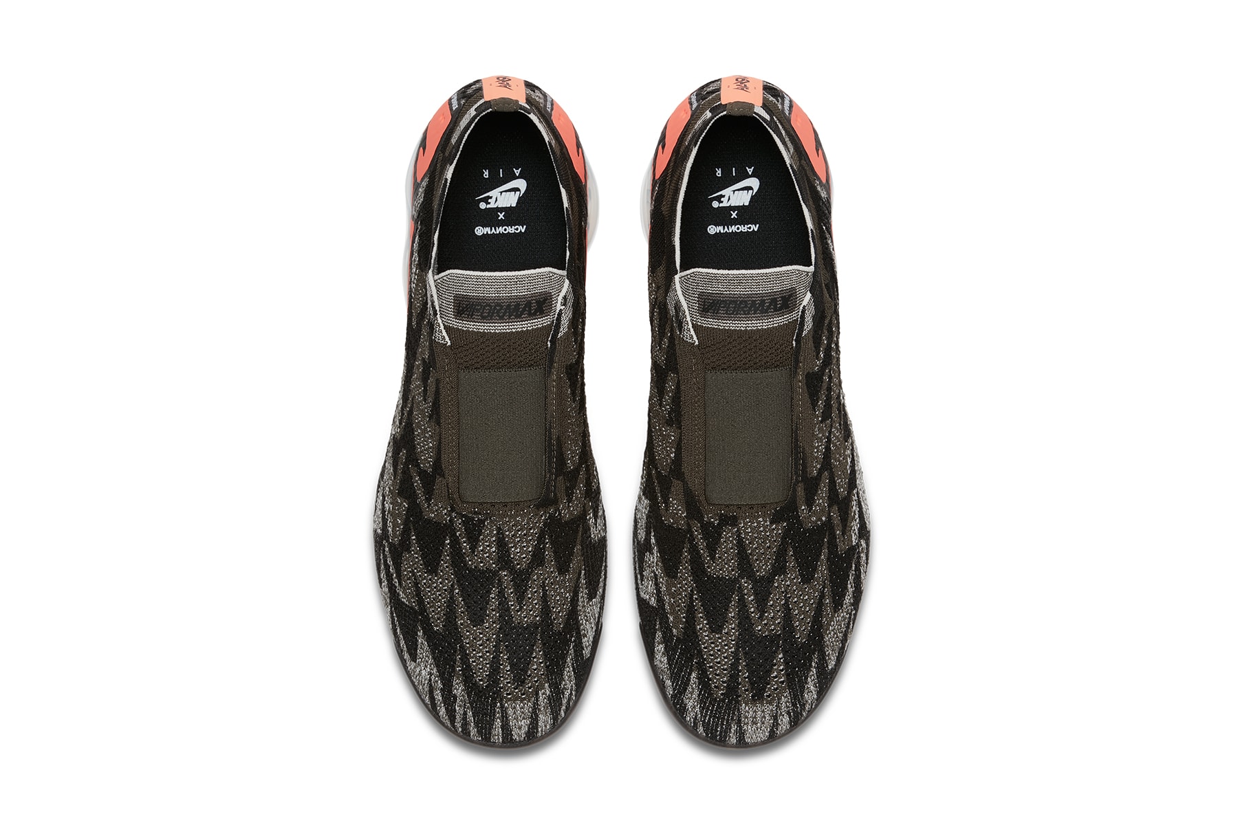ACRONYM x Nike Air VaporMax Moc 2 Air Max Day footwear release dates 2018 march Errolson Hugh John Mayer