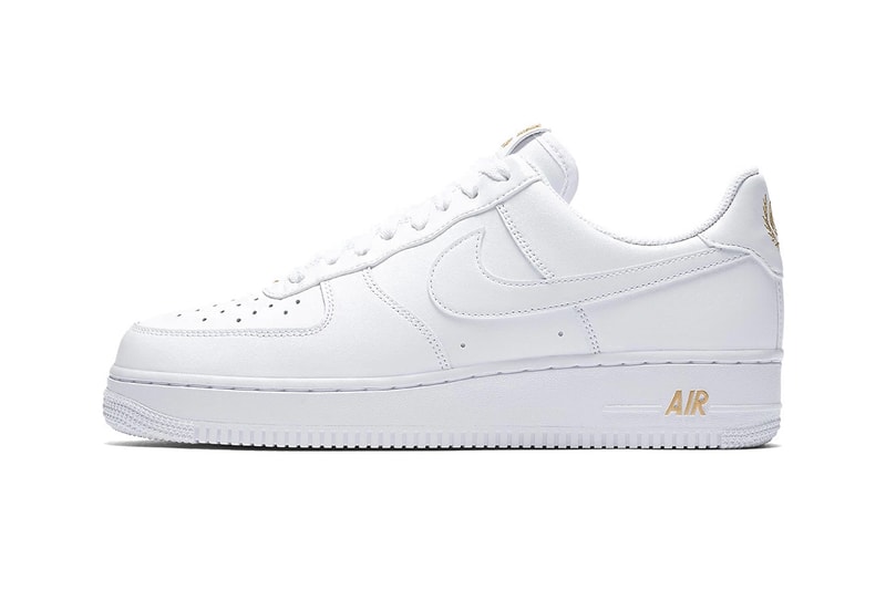 Nike Air Force 1 Low Laurel Wreath logo spring 2018 sneakers footwear