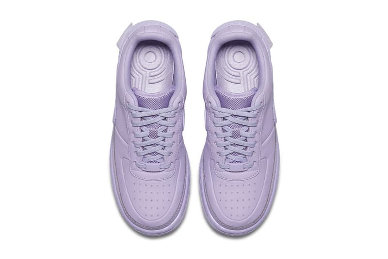 Nike Unveils Air Force 1 Jester Violet Mist sneakers footwear