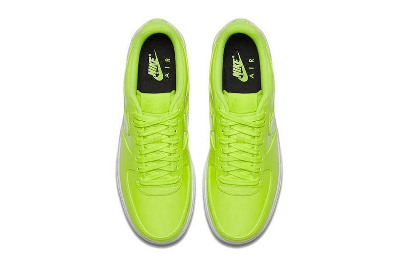 Nike Air Force 1 Low Patent Leather Release Cherry Red Bright Volt