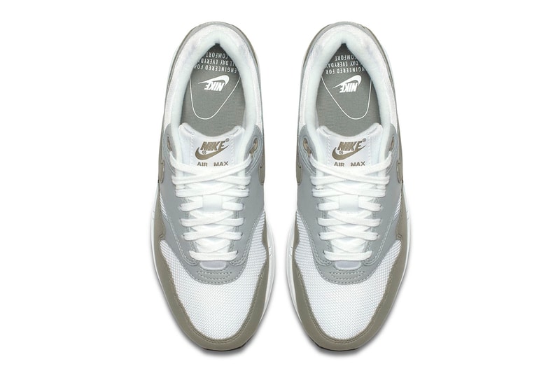 Nike Air Max 1 White Light Pumice Black Dark Stucco Colorway Patta Chlorophyll