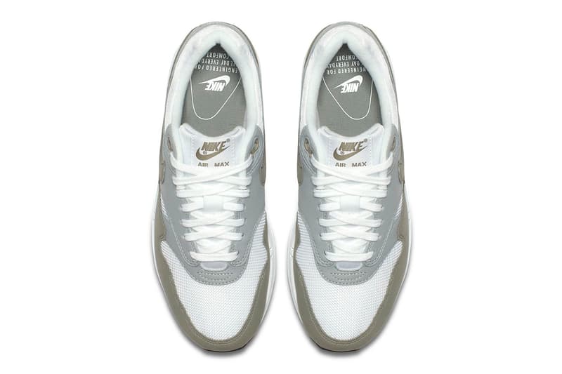 Nike Air Max 1 White Light Pumice Black Dark Stucco Colorway Patta Chlorophyll