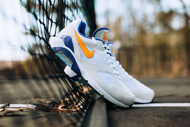 Nike Air Max 180 White Bright Ceramic Dark Concord march 15 2018 release date info drop sneakers shoes footwear rock city kicks