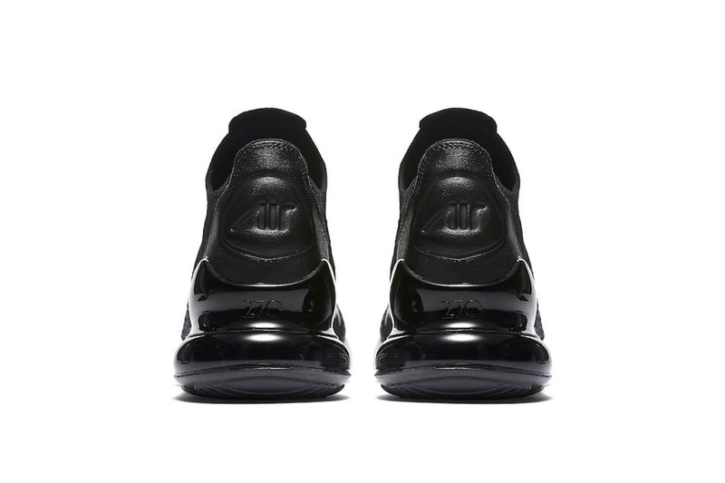 Nike Air Max 270 Flyknit Oreo March 22 release black white sneakers footwear