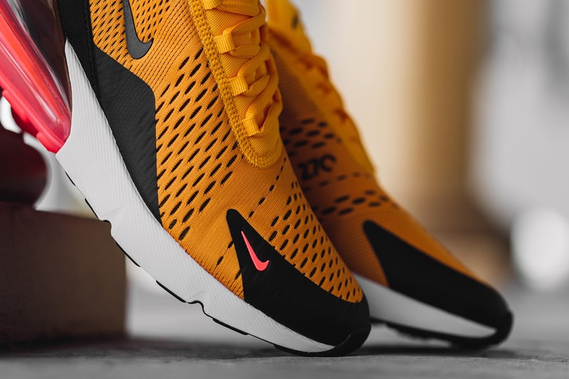 Nike Air Max 270 University Gold march 16 2018 release date info sneakers shoes footwear feature boutique