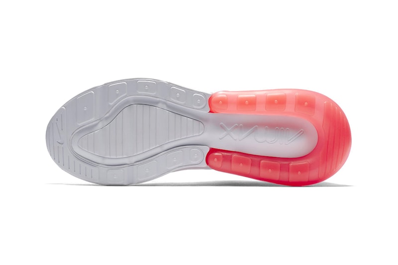 Nike Air Max 270 White Total Orange Hot Punch release info sneakers footwear