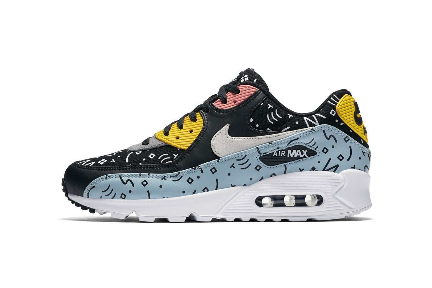 Nike Air Max 90 Premium Graphic Pattern Pack spring summer 2018 release date info sneakers shoes footwear