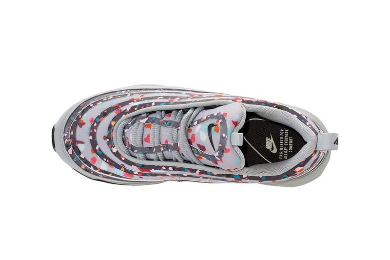 Nike Air Max 97 Confetti Colorway New Releasing April 12 Information Details Sneakers Footwear Trainers Women's Gray