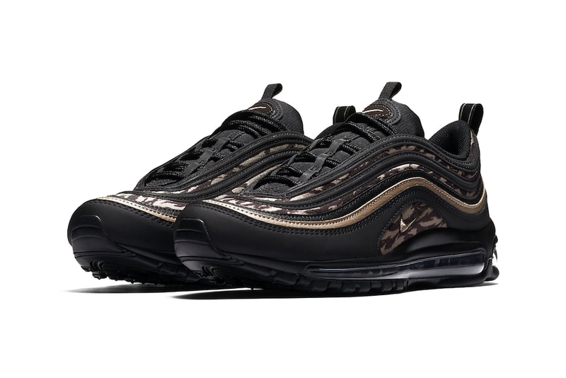 Nike Air Max 97 Tiger Camo Pack Black Khaki Velvet Brown Medium Olive Sequoia Black
