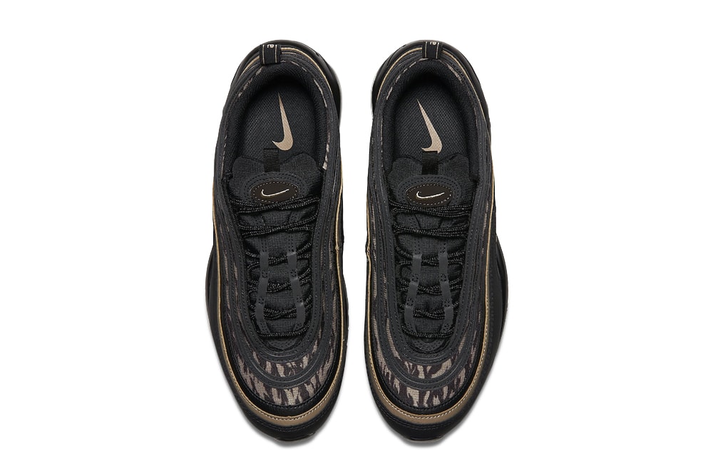 Nike Air Max 97 Tiger Camo Pack Black Khaki Velvet Brown Medium Olive Sequoia Black