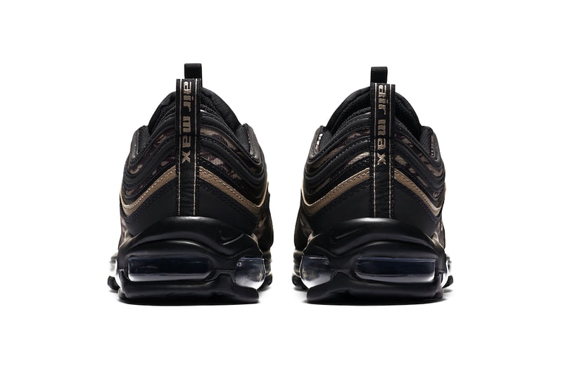 Nike Air Max 97 Tiger Camo Pack Black Khaki Velvet Brown Medium Olive Sequoia Black