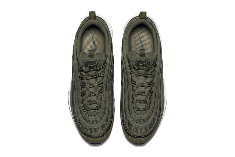 Nike Air Max 97 Tiger Camo Pack Black Khaki Velvet Brown Medium Olive Sequoia Black