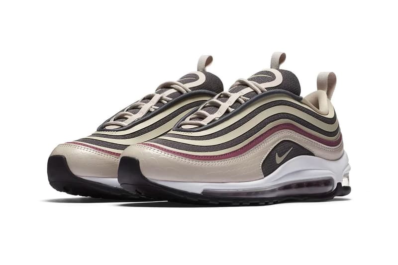 Nike Air Max 97 Ultra 17 SE leather mesh footwear sneakers black orange white brown