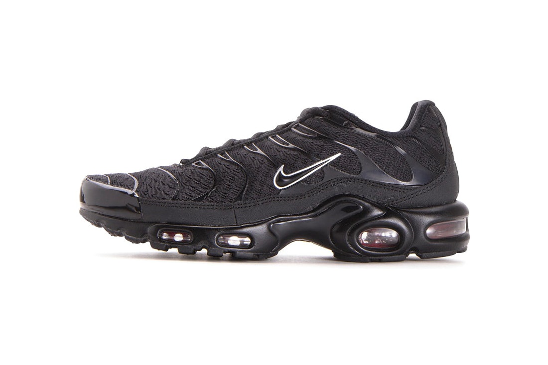 Nike Air Max Plus Black Metallic Silver march 2018 release date info drop spring summer sneakers shoes footwear tuned tn