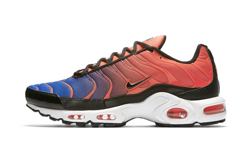 Nike Air Max Plus Blue Pink Gradient spring 2018 release sneakers footwear