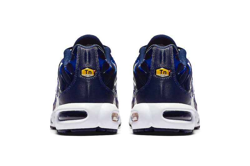 Nike Air Max Plus Gradient Yellow Blue spring 2018 release sneakers footwear