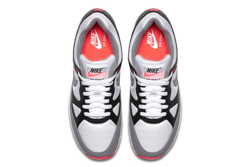 Nike Air Span 2 "Hot Coral" Reissue Patta Collaboration sneaker footwear trainers gray grey black white pink red Release Date Info Pricing