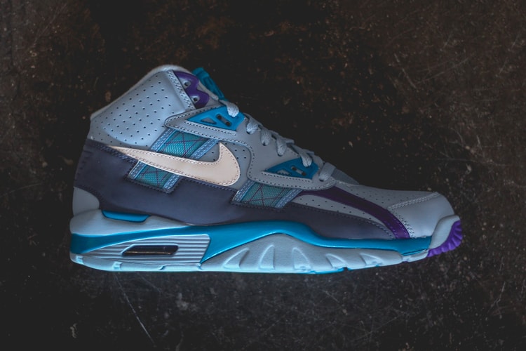 Nike Air Trainer SC High Gets Treated to "Lech Blue/Neo Turquiose"