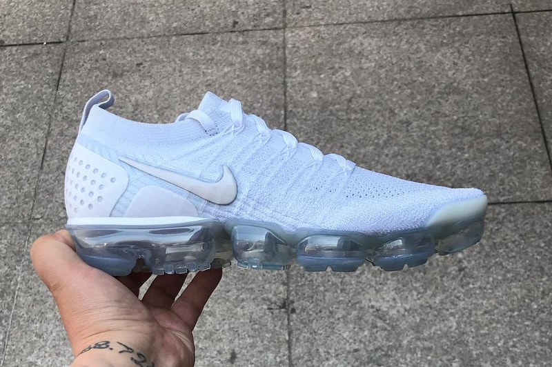 Nike Air VaporMax Flyknit 2.0 White sneakers footwear