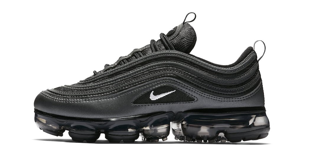 Vapormax 97 black and blue Clearance