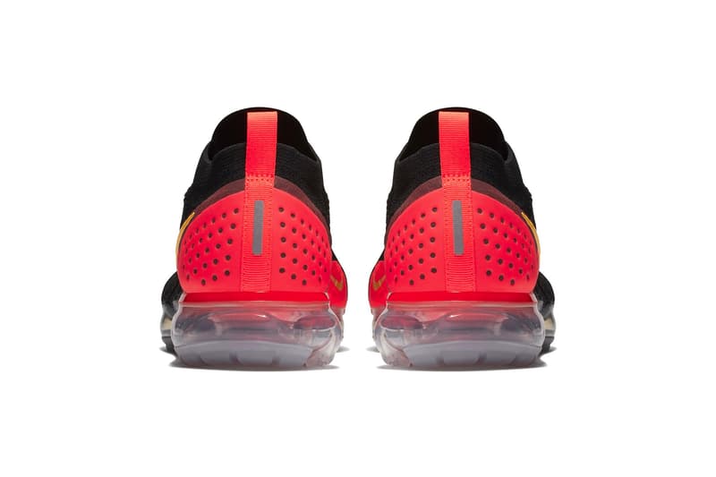 Nike Air VaporMax Flyknit 2.0 "Black/Red/Yellow" release date info purchase