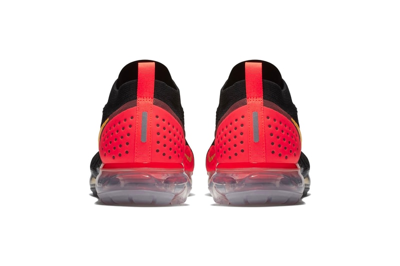 Nike Air VaporMax Flyknit 2.0 "Black/Red/Yellow" release date info purchase