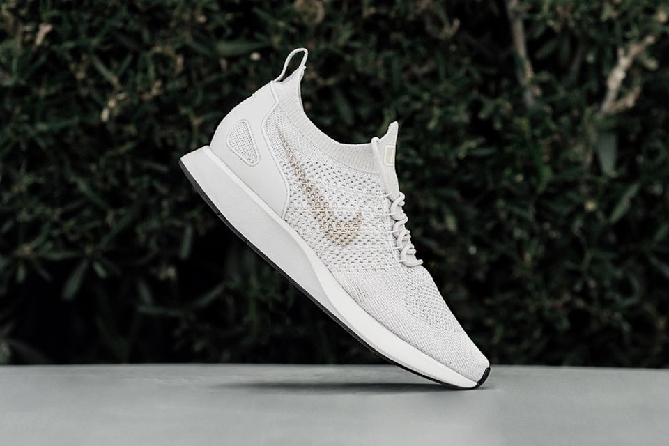 Nike mariah flyknit racer pure platinum Outlet