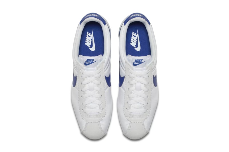 Nike Classic Cortez White Gym Blue Spring 2018 release sneakers footwear