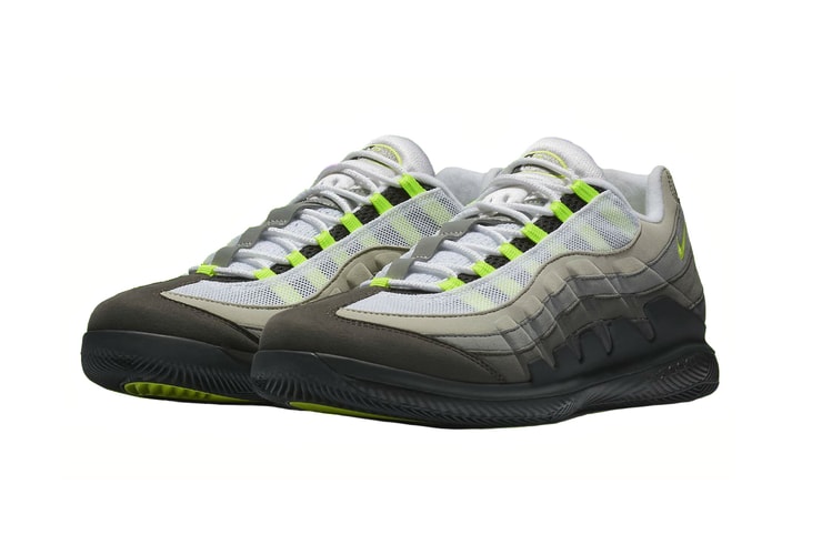 Nike's Classic "Neon" Air Max 95 Colorway Elevates Roger Federer's Vapor RF