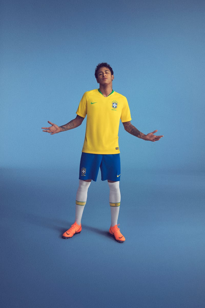 neymar brazil blue jersey