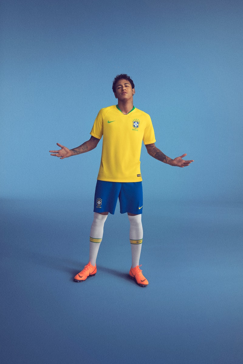 Nike Soccer Football 2018 FIFA World Cup Brazil Neymar Jr. Phillipe Coutinho kits jerseys uniforms