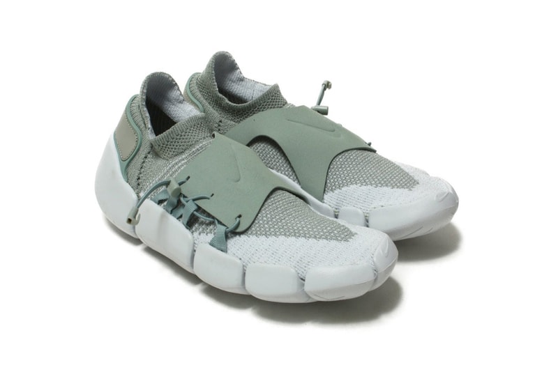 Nike Footscape Flyknit DM Tech Technical Footwear Trainers Sneakers Shoes Sportswear Stealth ACG Rakuten Sock-Type Flyknit Low-Barrel Structure Three Colorways Green All Black Orange Red Pink Purple Blur