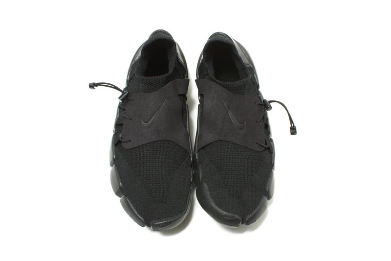 Nike Footscape Flyknit DM Tech Technical Footwear Trainers Sneakers Shoes Sportswear Stealth ACG Rakuten Sock-Type Flyknit Low-Barrel Structure Three Colorways Green All Black Orange Red Pink Purple Blur