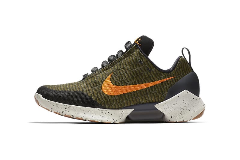 Nike Hyperadapt 1 0 Olive Flak orange black 2018 march april release date info drop japan sneakers shoes footwear