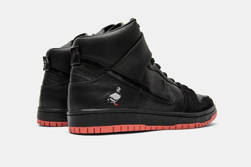 Jeff Staple UBIQ Nike SB Dunk High Black Pigeon Sneakers Streetwear Underground New Brands Staple Design Footwear Mens Shoes Sneaker Basketball Running Training Black Red Bred