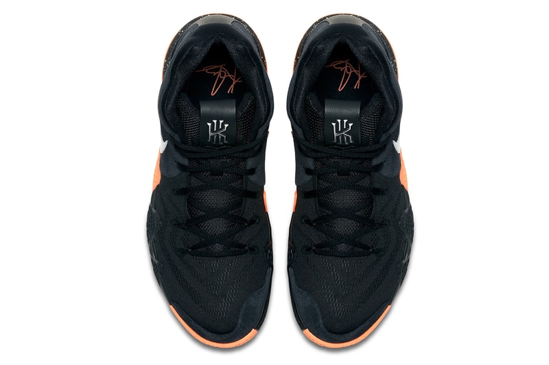 Nike Kyrie 4 Black Orange Green March 16 release sneakers footwear