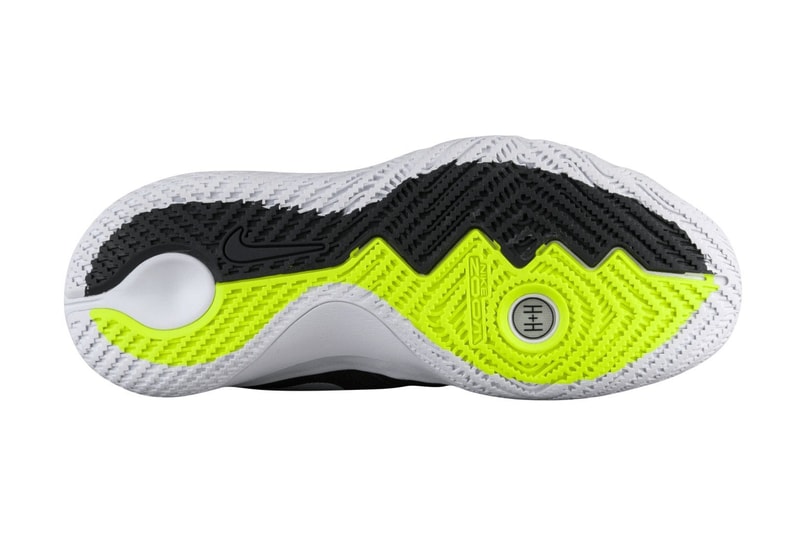 Nike Kyrie Flytrap black white volt footwear Kyrie Irving nike basketball boston celtics