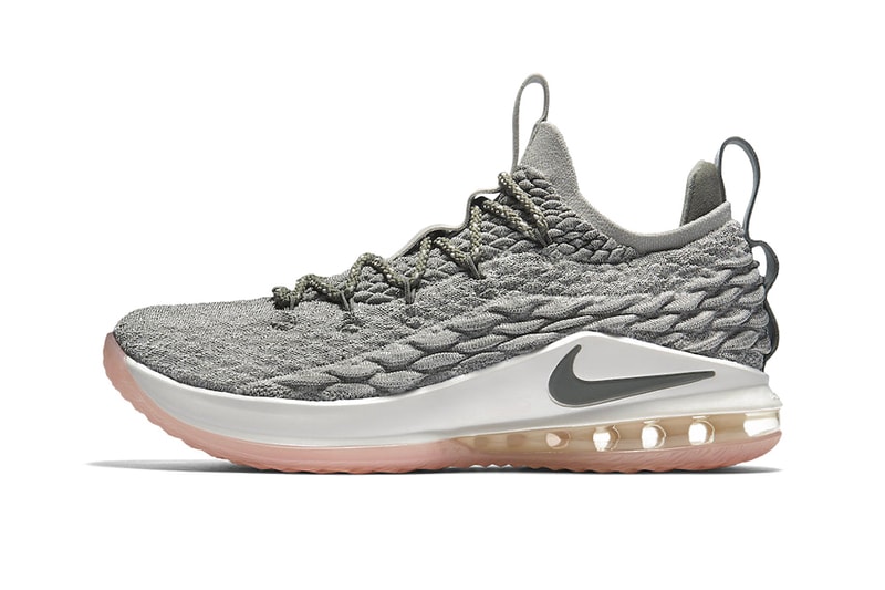 Nike LeBron 15 Low Dark Stucco release info LeBron James sneakers footwear