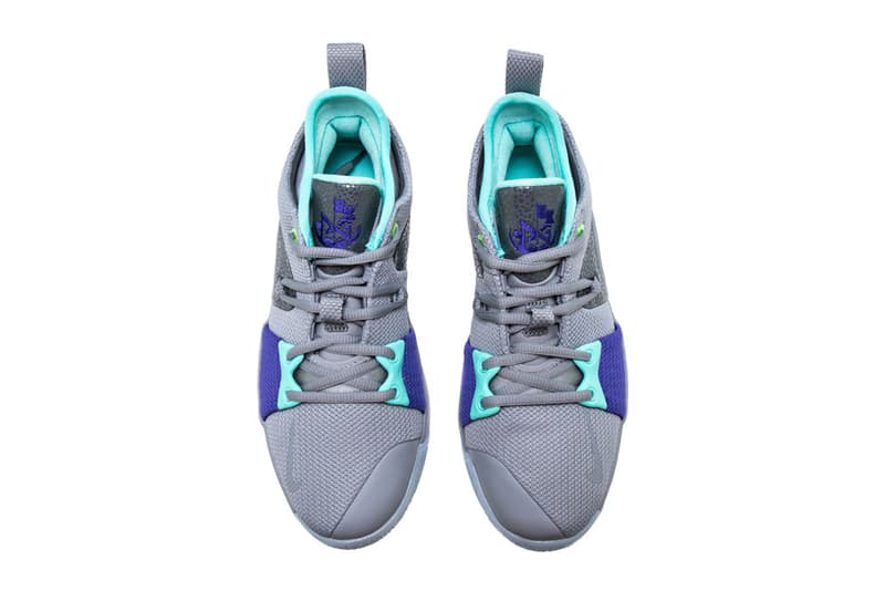 Nike PG2 Pure Platinum Neo Turquoise Wolf Grey Aurora Green April 6