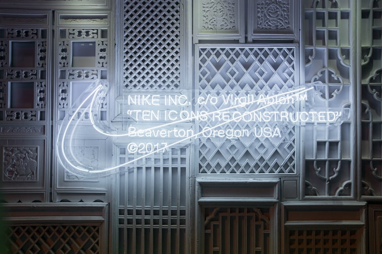 Virgil Abloh & Nike's Air VaporMax "Black" Takes Centerstage at Shanghai Pop-Up