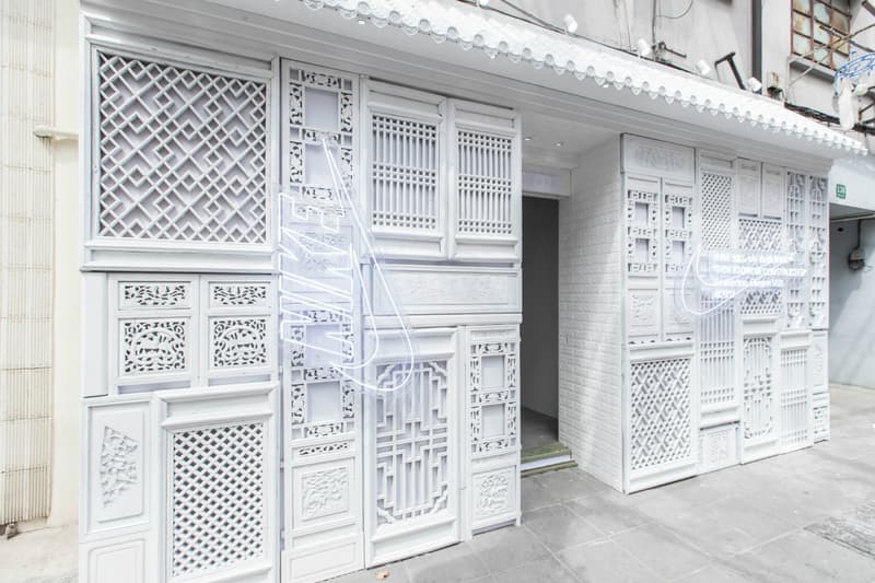 Nike The Ten Air Vapormax Off White Black Pop Up Store shanghai china 2018 fashion week pictures photos