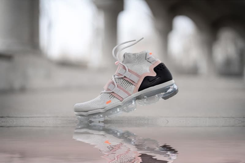 Nike Air VaporMax Utility Grey Pink Black sneakers footwear