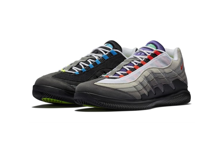 Roger Federer's NikeCourt Air Zoom Vapor X Meets the Air Max 95