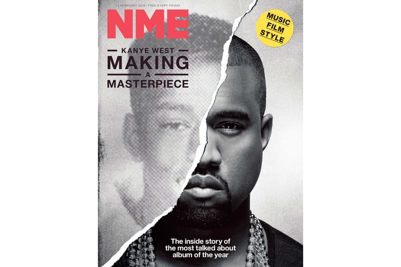 NME Print Magazine New Musical Express magazines print British kanye west