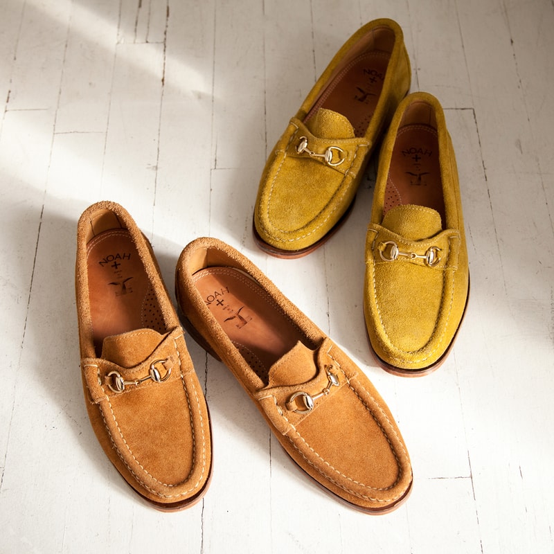 NOAH Suede Bit Loafer Tricolor Trail Oxford spring summer 2018 march 15 release date info drop shoes footwear