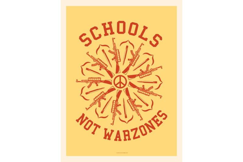 Shepard Fairey Creates National School Walkout Posters in Protest of Gun Violence